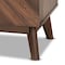 Baxton Studio Hartman Mid-Century Walnut Brown Finished Wood 3-Drawer Storage Chest 193-11720-ZORO - alternate 3
